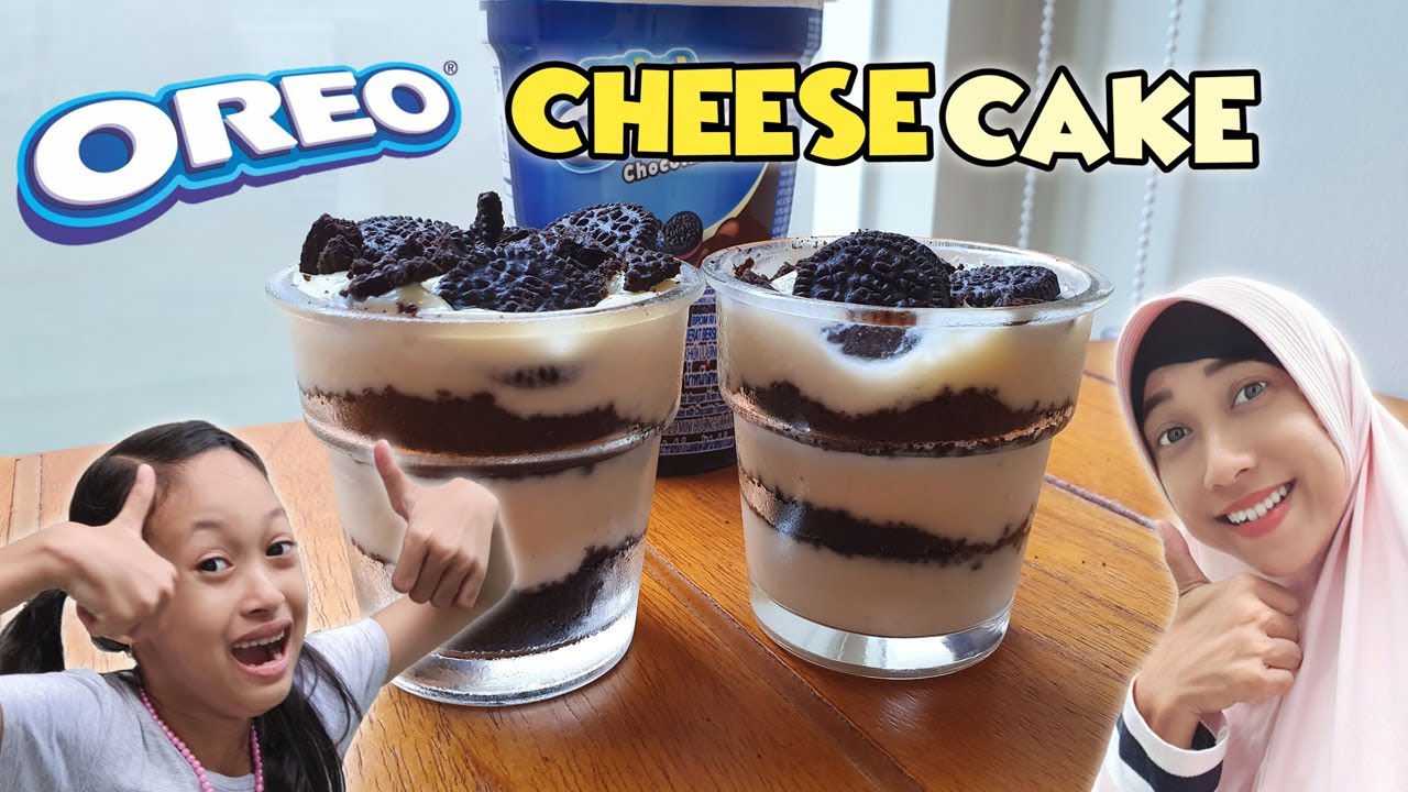 Bunda Aqilla Bikin Cheesecake Oreo Untuk Takjil ♥ Masak Masak Aqilla's Diary