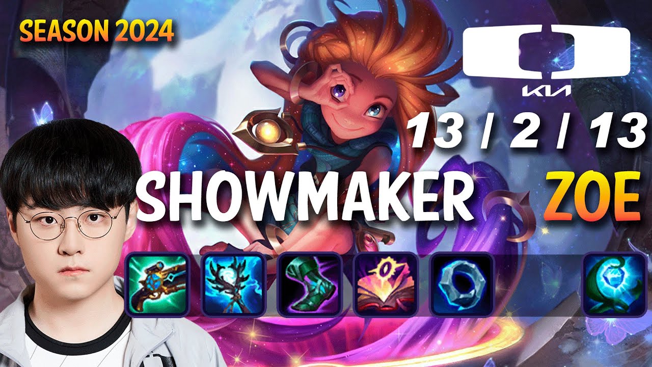 DK Showmaker ZOE vs AZIR Mid - Patch 14.2 KR Ranked | lolrec