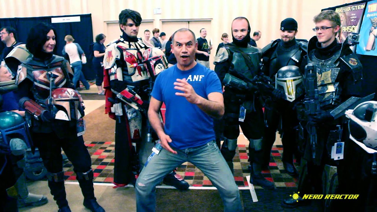 Temuera Morrison (Boba Fett/Jango Fett) Does Haka and Becomes Mandalorian Mercs Honorary Member