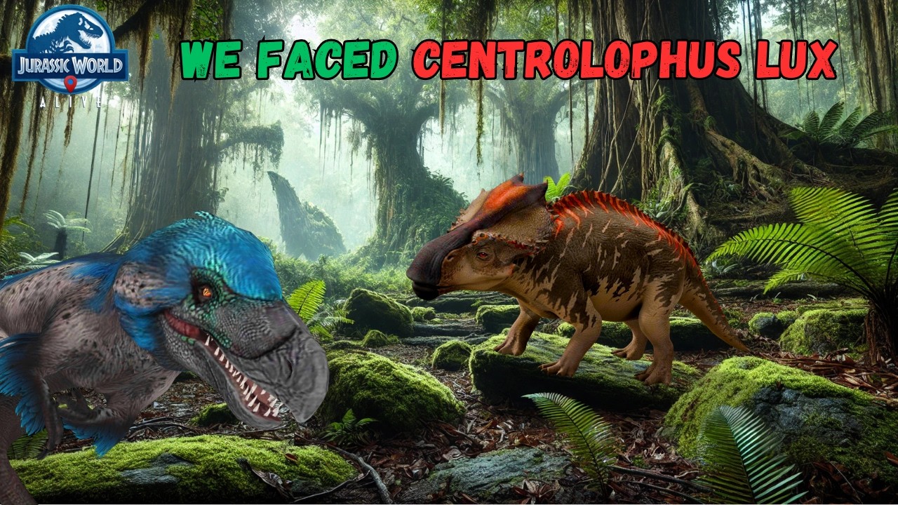 We finally battled New Apex CENTROLOPHUS LUX 😬 | PVP Battles | Jurassic World Alive Gameplay 665