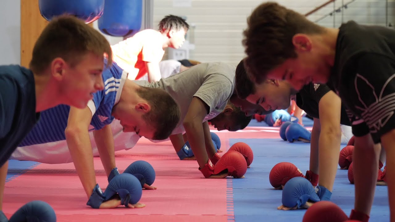 Les jeunes de l'Equipe de France en action !