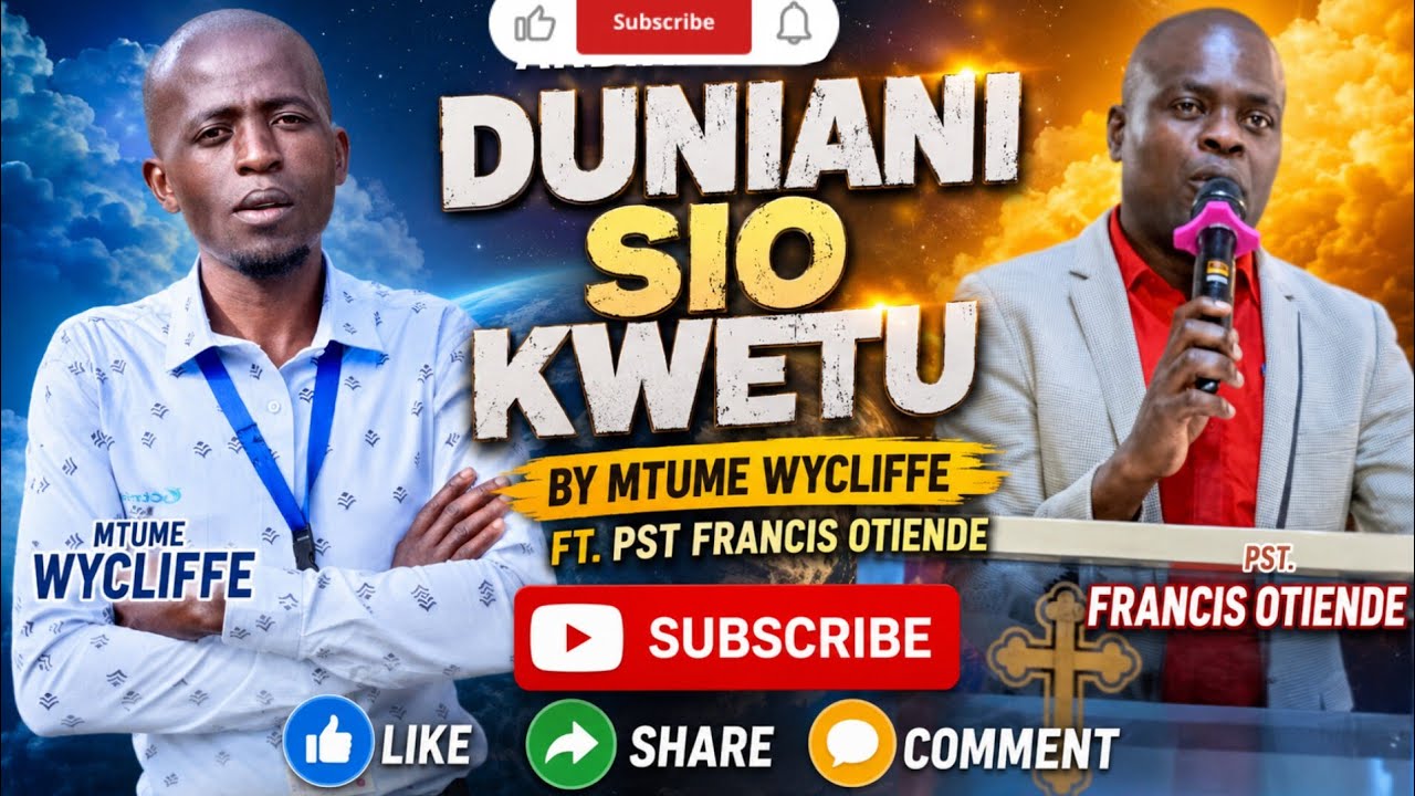 Duniani sio kwetu by Kc wa kabras ft Pst francis Otiende (official audio)