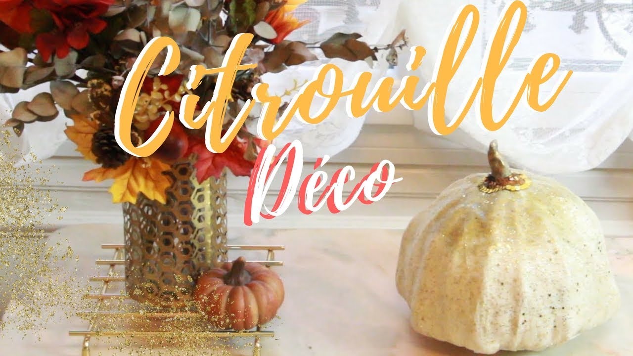 #diy #deco ✮ DIY ACTION ✮ Citrouille Sculptée ✮ Sculptured  Pumpkin  | Caly Beauty