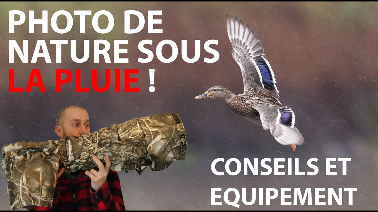 Osez sortir prendre des photos quand il pleut !