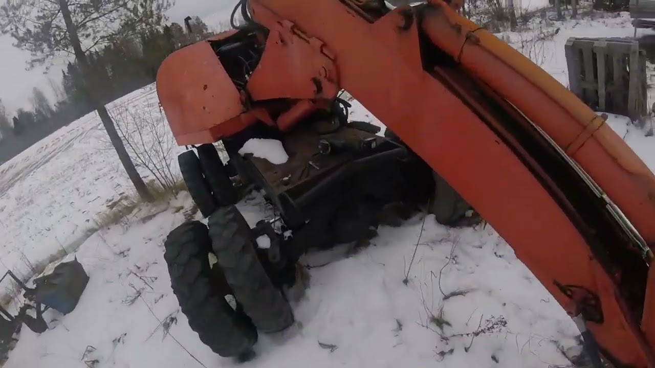 Atlas 1200 boom cylinder removal