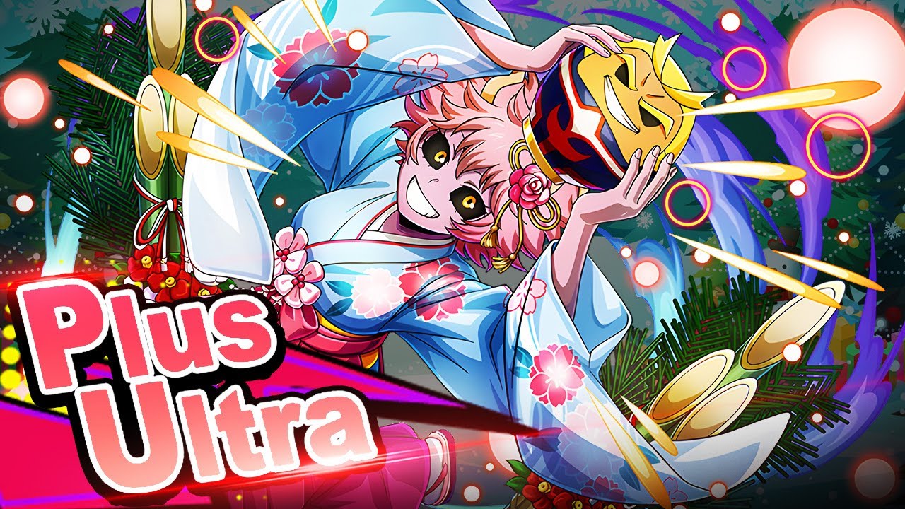 NEW YEARS MINA! UR STR [Dance of Fortune] Mina Ashido Animations (My Hero Ultra Impact)
