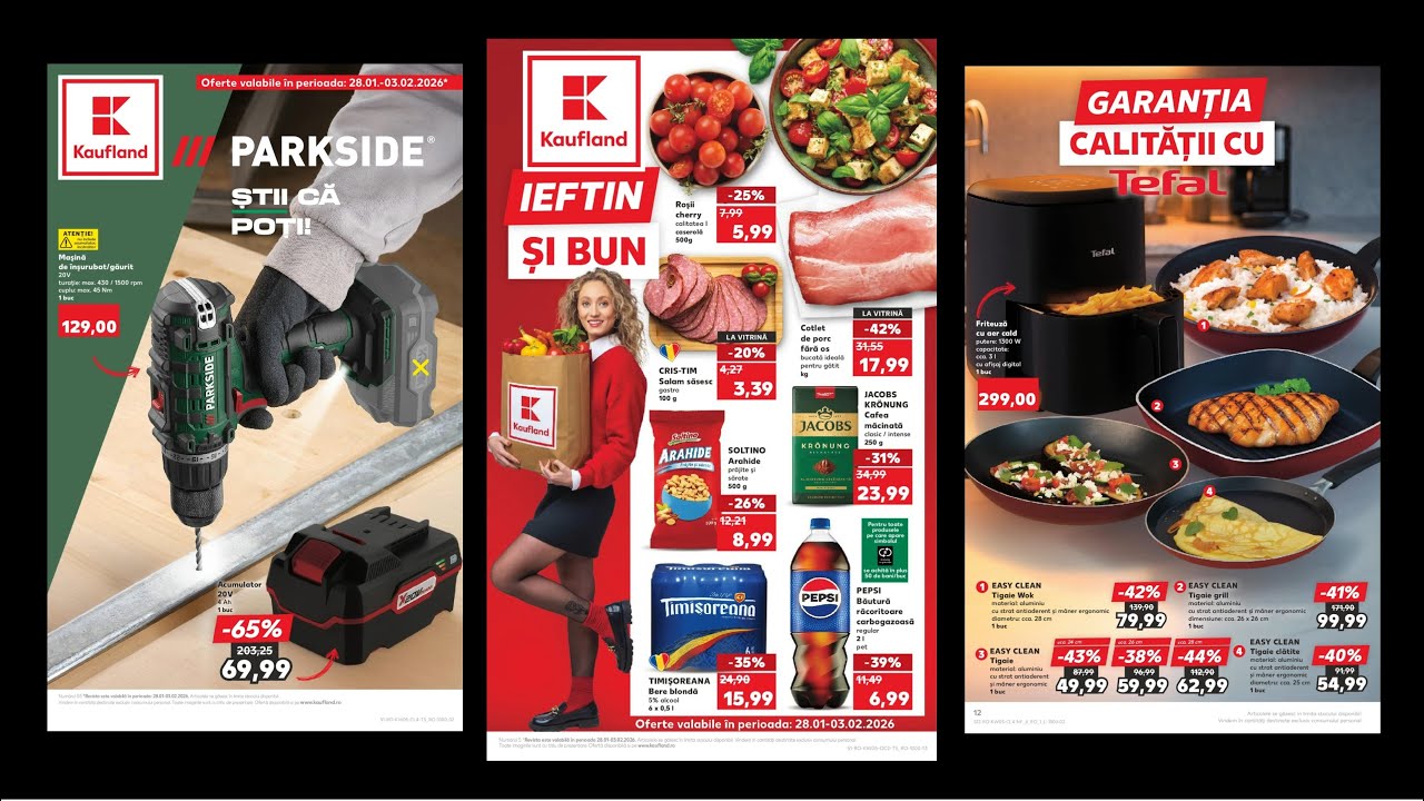 Catalog Kaufland 28 Ianuarie - 3 Februarie 2026 - Oferte Kaufland din 28.01.2026