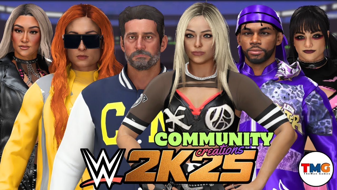WWE 2K25: Отличные НОВЫЕ персонажи, которых вам нужно скачать из раздела «Создания сообщества».