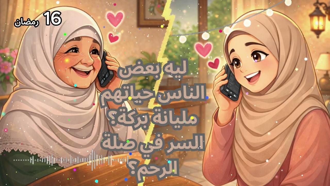 ليه بعض الناس حياتهم مليانة بركة؟ السر في صلة الرحم؟
