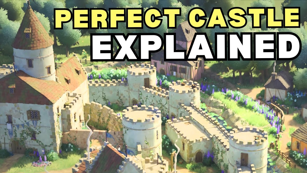 Explained | Building Perfect Castle From Scratch  | Tiny Glade