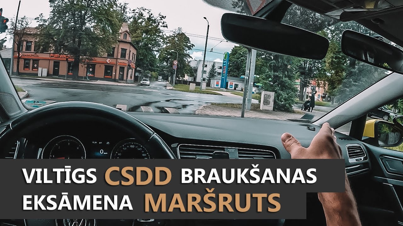 IZBRAUCAM KOPĀ | CSDD BRAUKŠANAS EKSĀMENA MARŠRUTI