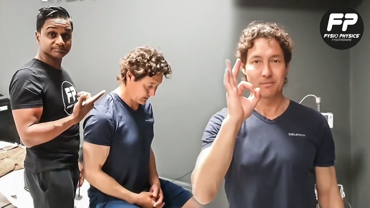 Bekende PERSONAL TRAINER met schouderpijn