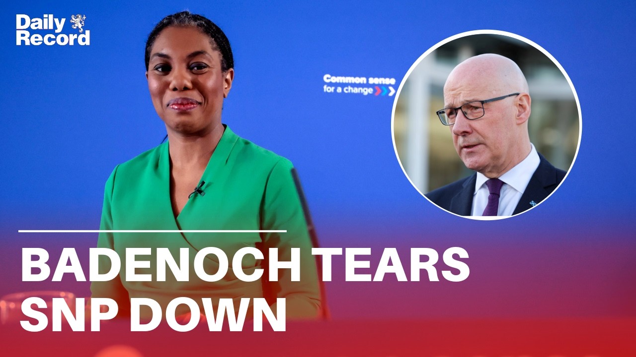 Kemi Badenoch TAKES AIM at John Swinney as Tory leader makes Scotland vow