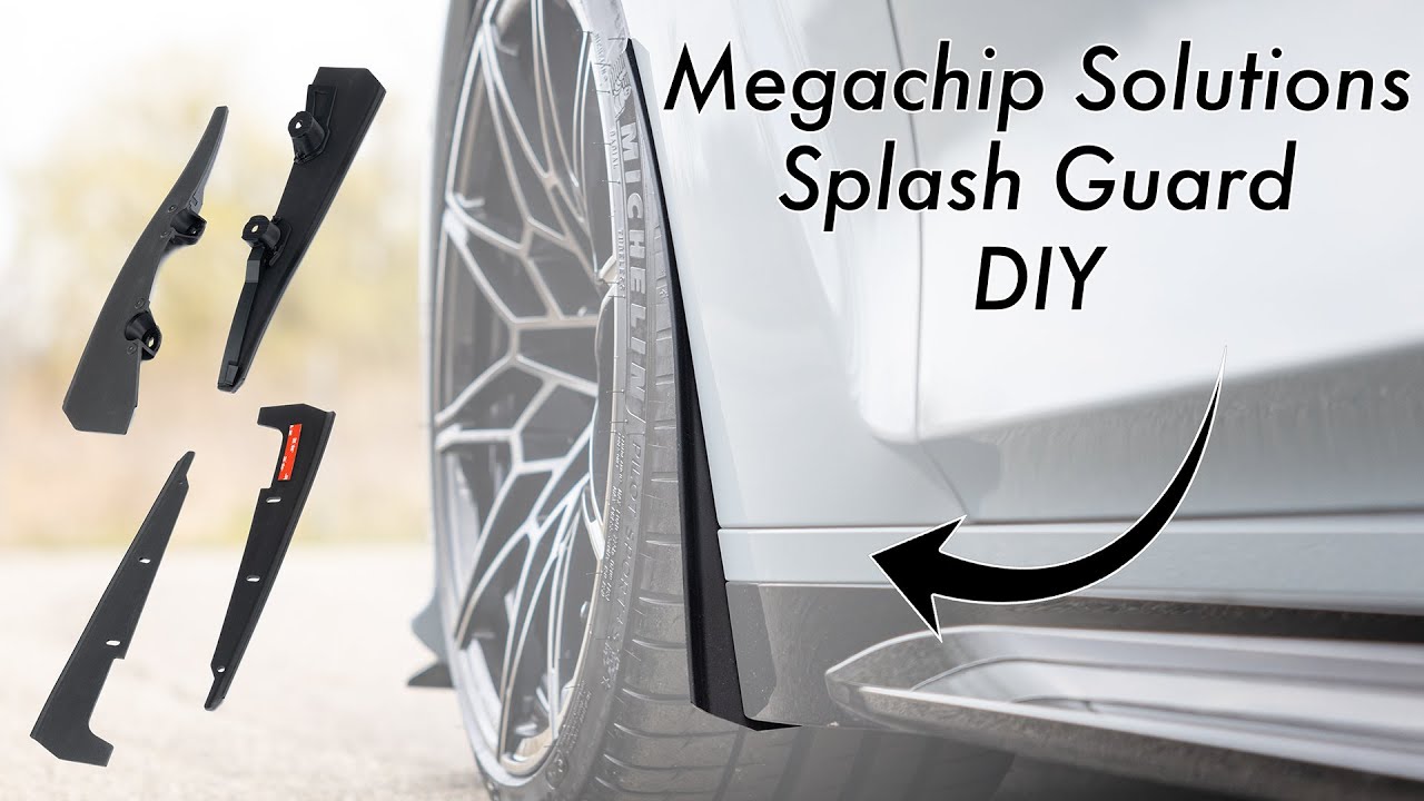 Megachip G8X M2 / M3 / M4 Splash Guard Set // DIY Install