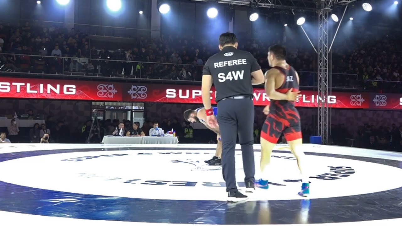 ВОЛЬНАЯ БОРЬБА. SUPER 4 WRESTLING. 86 кг Финал. Азамат Даулетбеков (KAZ)-Артур Найфонов (RUS)