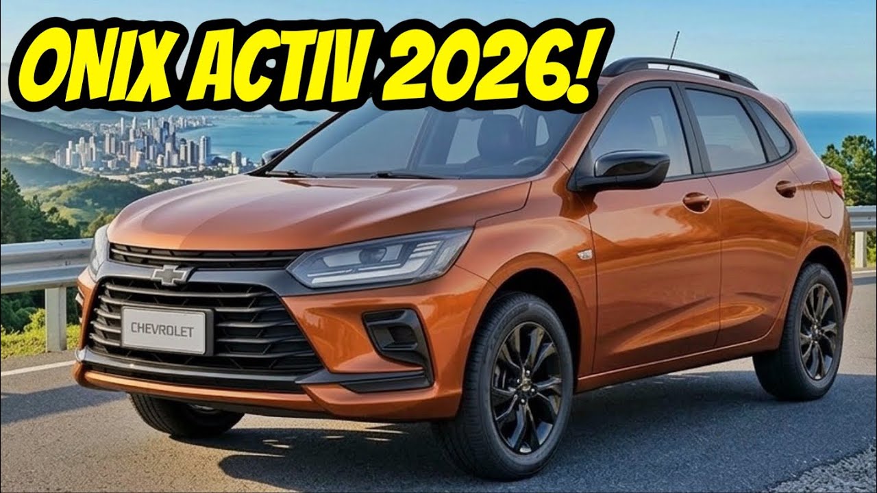 NOVO ONIX ACTIV 2026 - LANÇAMENTO NO BRASIL! QUANTO CUSTA? TROCARAM A CORREIA?