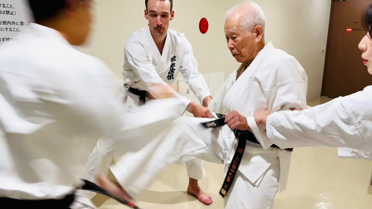 82-Year-Old Karateka and Headquarters Instructors / Behind the Scenes of the Demonstration! (SKIF)