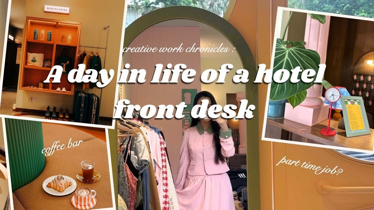 A day working as a hotel front desk!