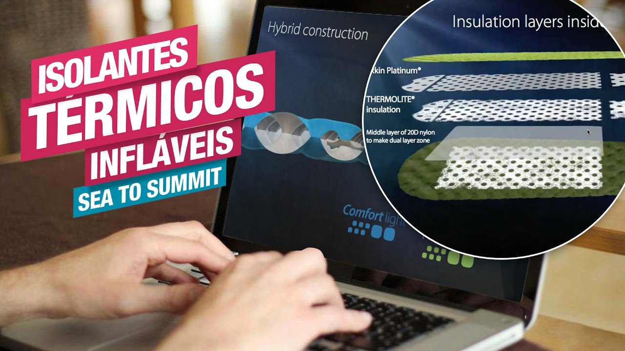 Entenda as diferenças entre os Isolantes Térmicos Infláveis Sea to Summit