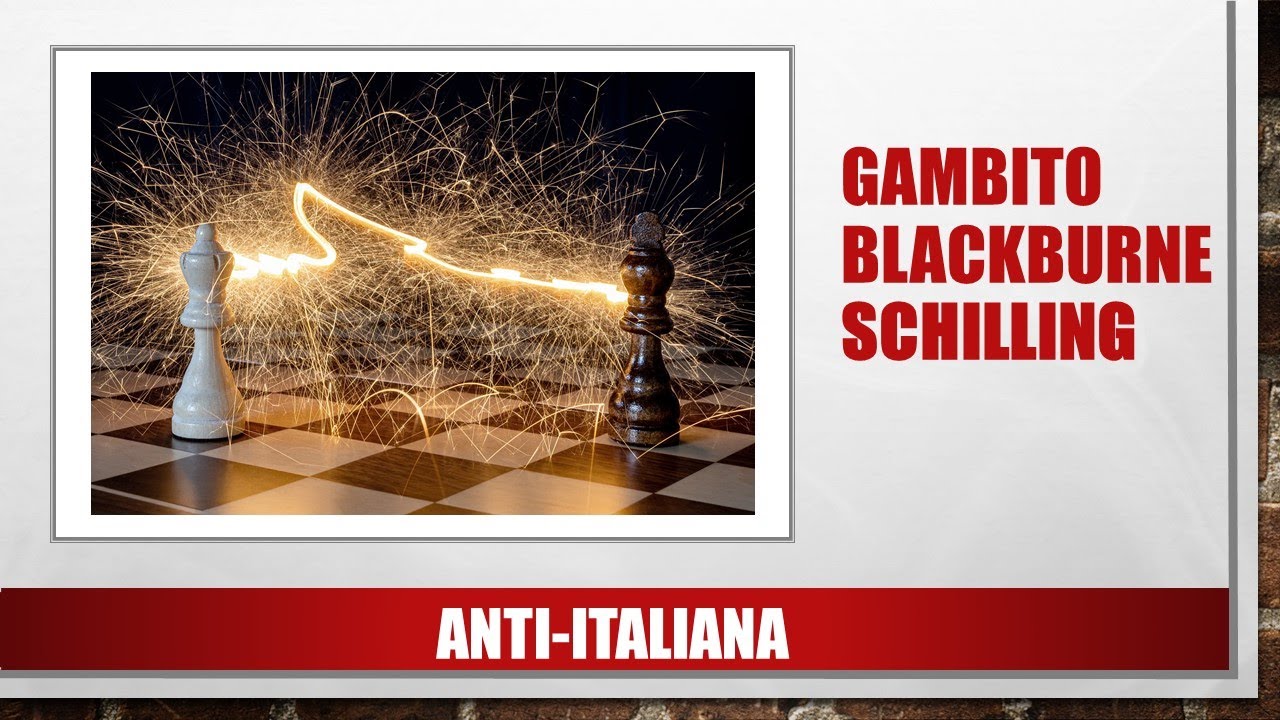 Gambito Blackburne Shilling - Anti-Italiana