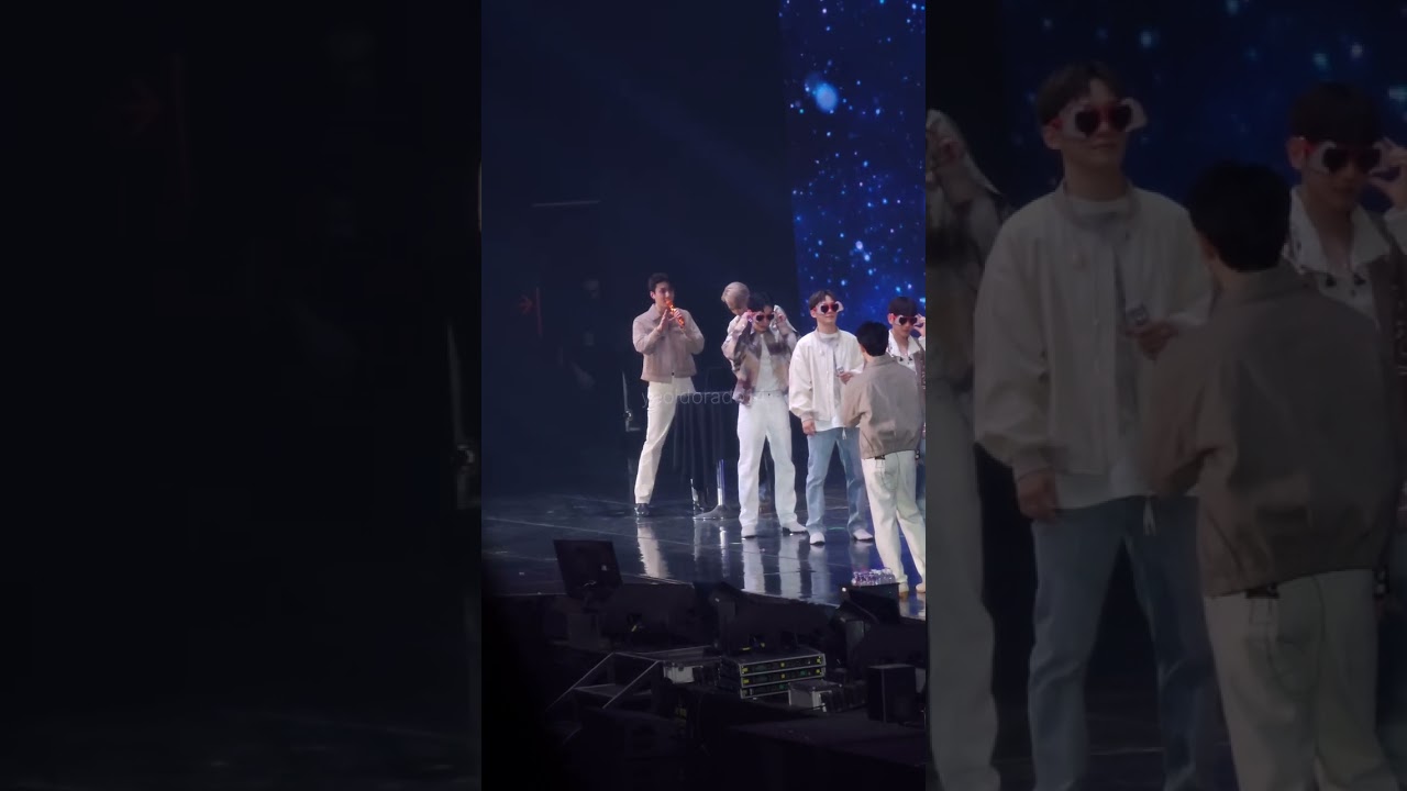 20230408 Fancam EXO Fanmeeting 2023 EXO Clock Game Section Guess the Song by Dance