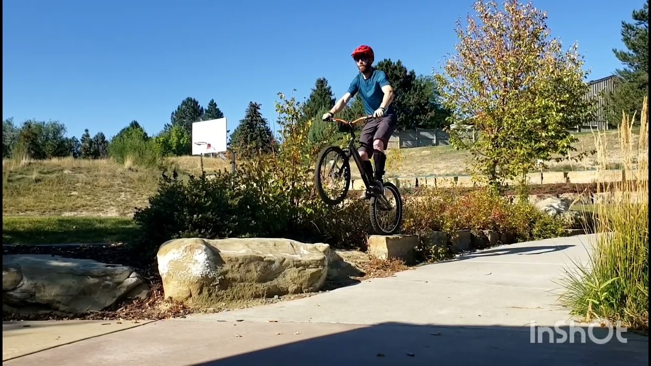 First Trials Ride at Yellowstone Family Park