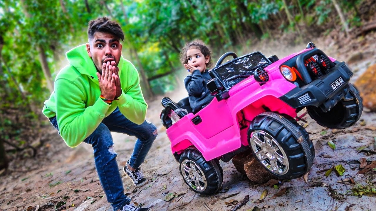LEVEI MINHA FILHA PARA FAZER RALLY DE JEEP