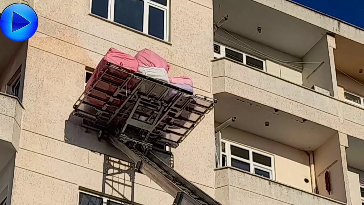 EŞYA TAŞIMADA VE TAŞINMADA ASANSÖR SİSTEMİ / EVDEN EVE TAŞINMADA SON TEKNOLOJİ