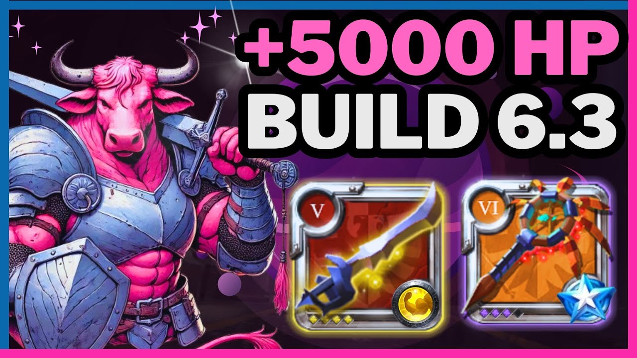 CLARENT BLADE 5.4 BUILD FULL VIDA MAXIMA ❤️+5000 HP / BUILD 6.3 / AVALON ROADS / ALBION ONLINE