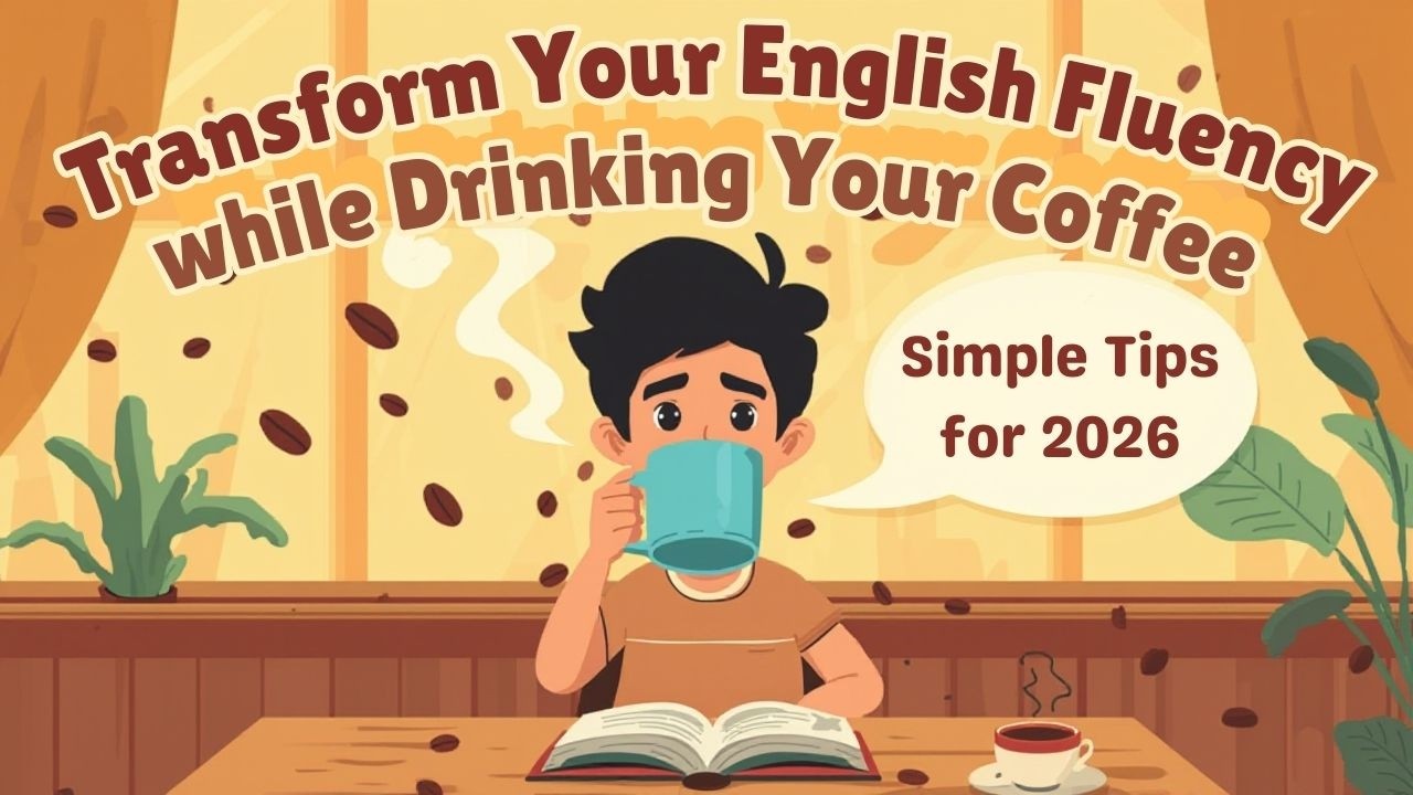Transform Your English Fluency While Drinking Coffee