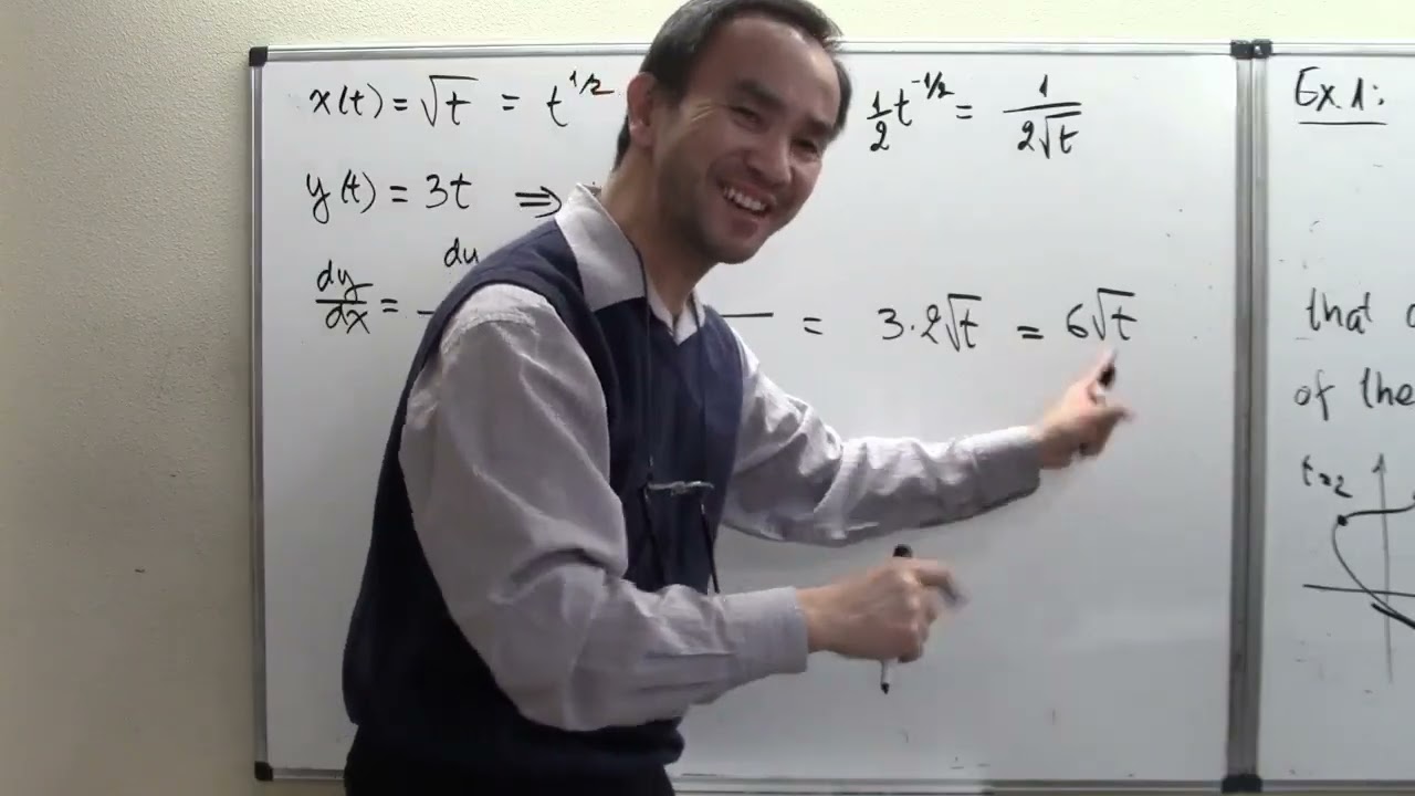 151N:  Derivatives - Calculus on Parametric Equations