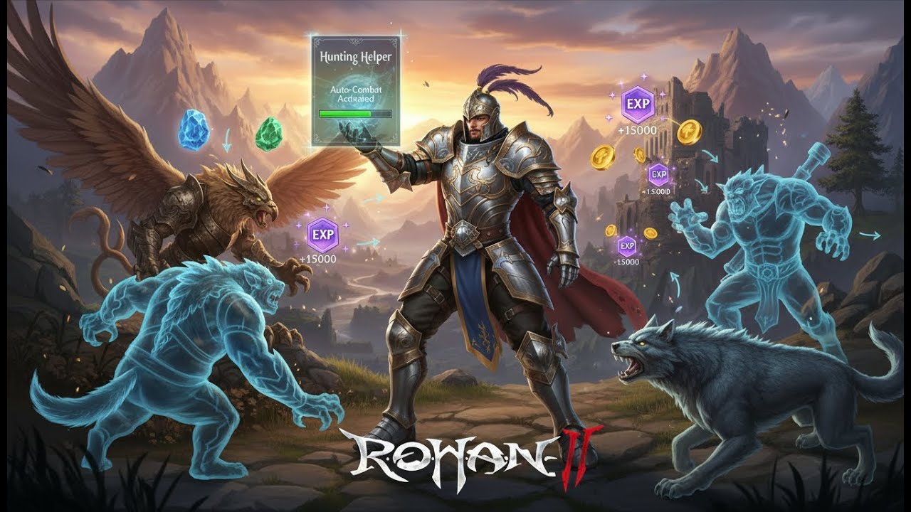 Rohan 2 Hunting Helper Guide: Offline Gains, Premium Perks Web3 MMORPG