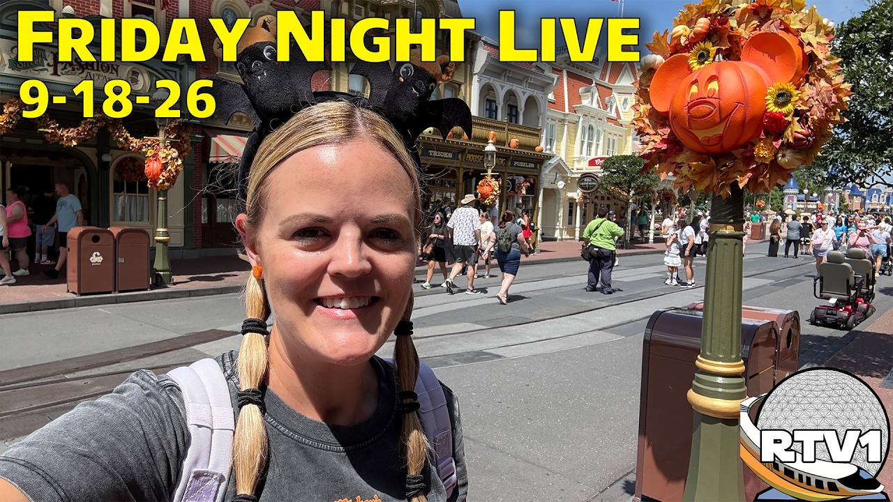 Анонс пятничного вечернего прямого эфира &mdash; 18.09.26 &mdash; Walt Disney World