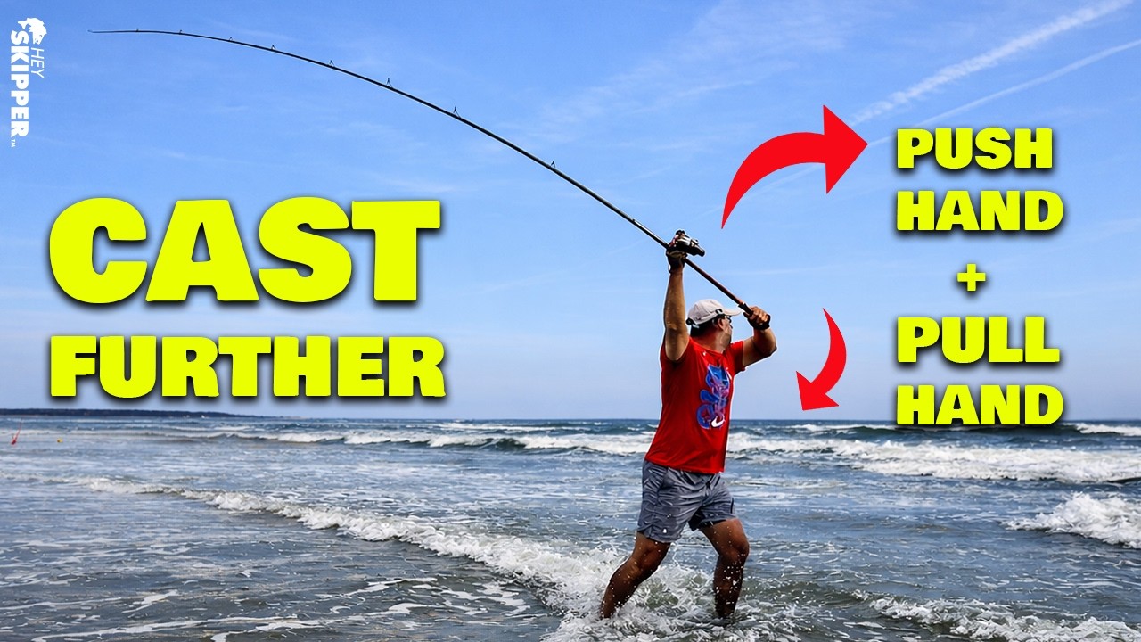 How to Surf Fish with Long Rods (Beginner Beach Fishing Guide)