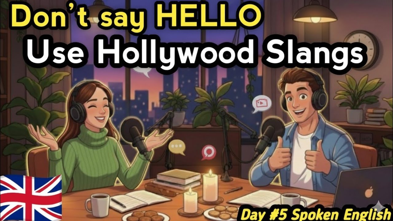 Speak English Fluently | How to Talk About 50 Slang Words Used in Hollywood Movies in English 