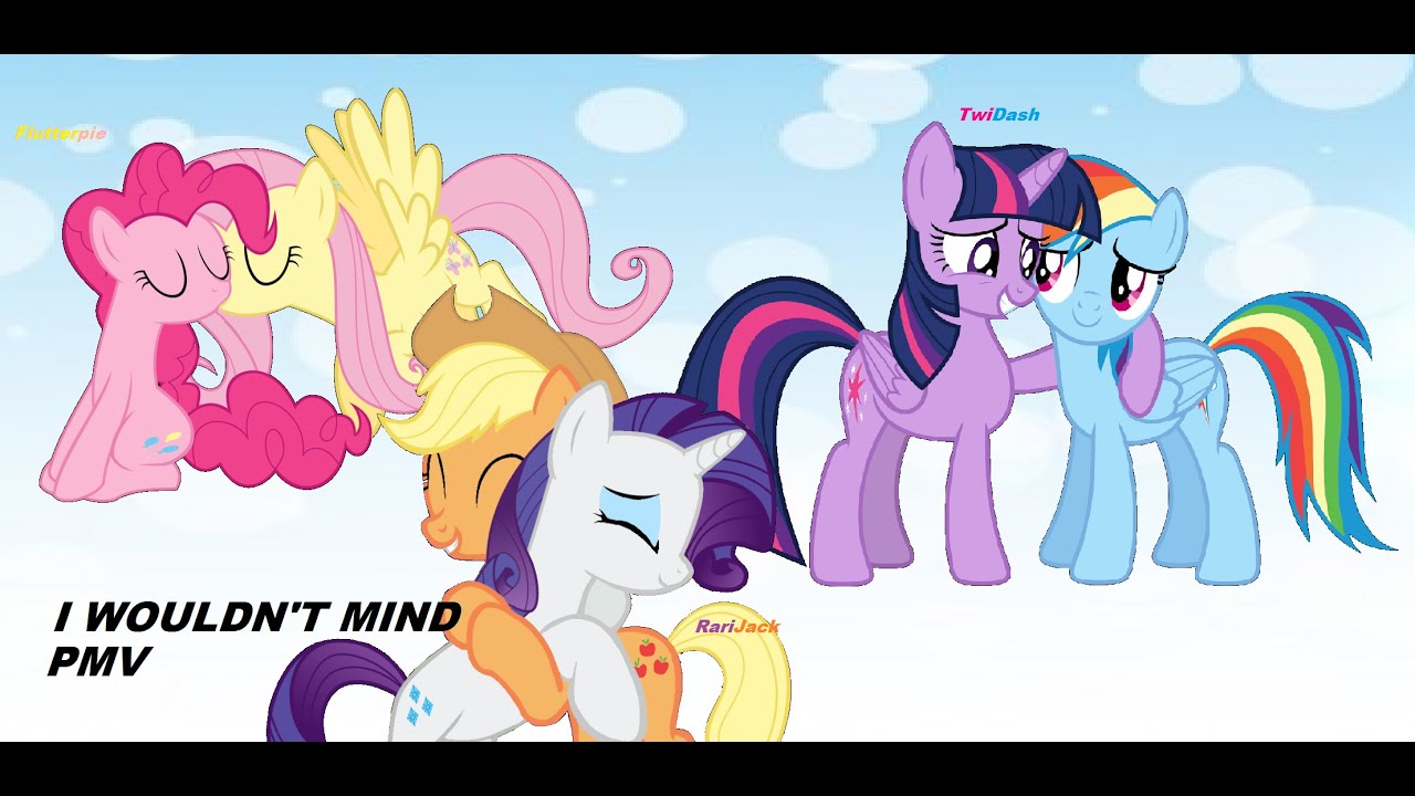 Pmv I wouldn't mind {Rarijack,Flutterpie and TwiDash}