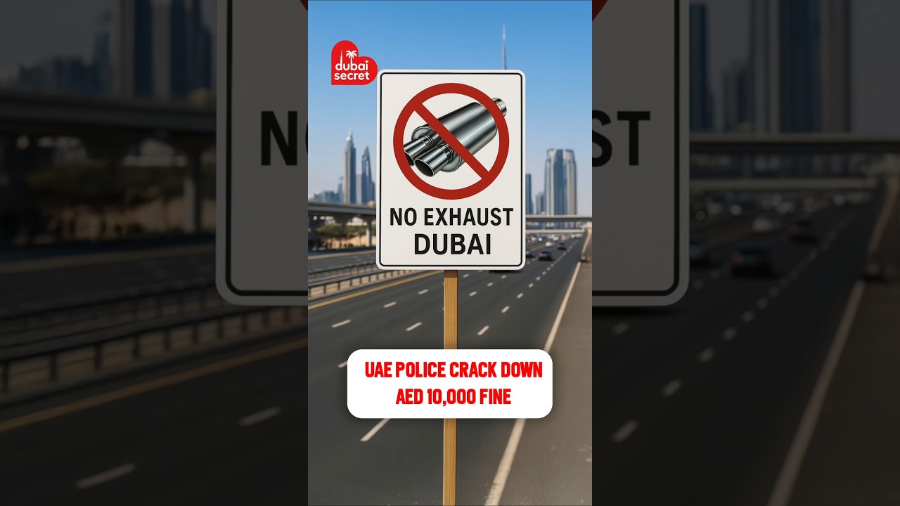 UAE Police Just BANNED Loud Cars!? 😳 AED 10K Fine + 30 Days Impound!
