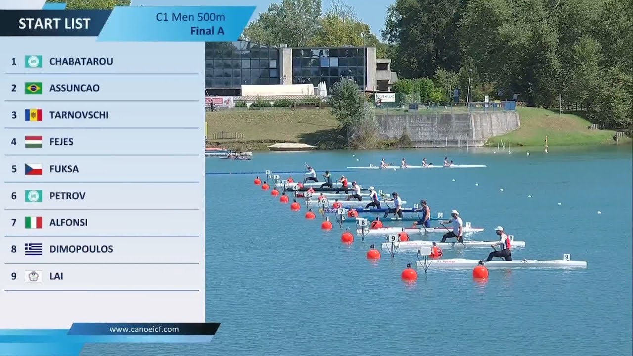 C1 Men 500m Final A / 2025 ICF Canoe-Kayak Sprint World Championships Milan