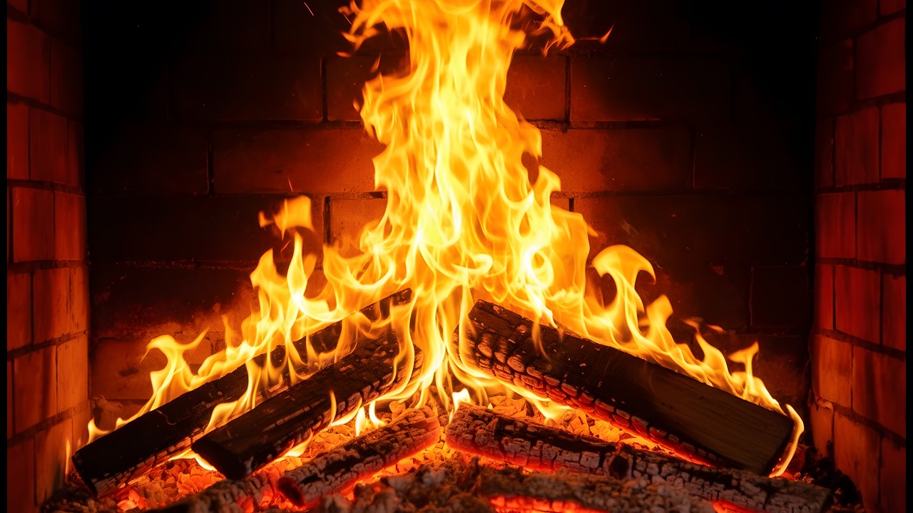Millionaire 4K Fireplace #youtubeshorts #nature #fireplace4k