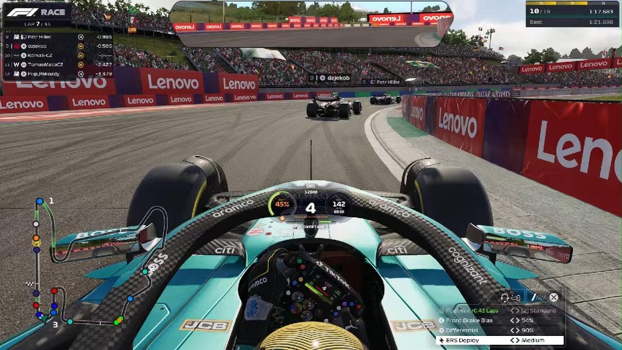 F1 25 - FGL (Skupina B) - Hungary 50% Race
