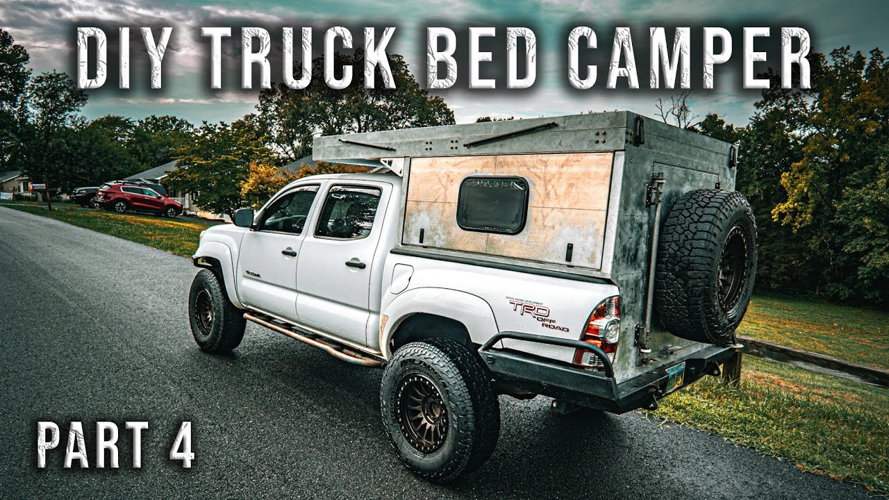 Truck Bed Camper Build | Part 4 | Fabrication Complete!!