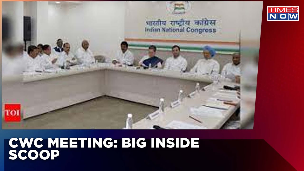 Big Inside Scoop: G23 Leaders Suggest Replacement For Gandhi's During CWC Crucial Meet | Politics