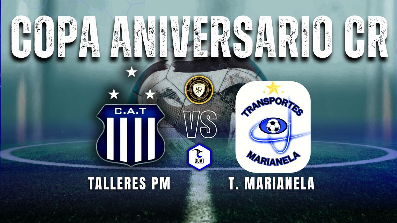 TALLERES (PTO. MADRYN) vs T. MARIANELA | FINAL | COPA DE ORO (MASC) | GOAT PRODUCCIONES