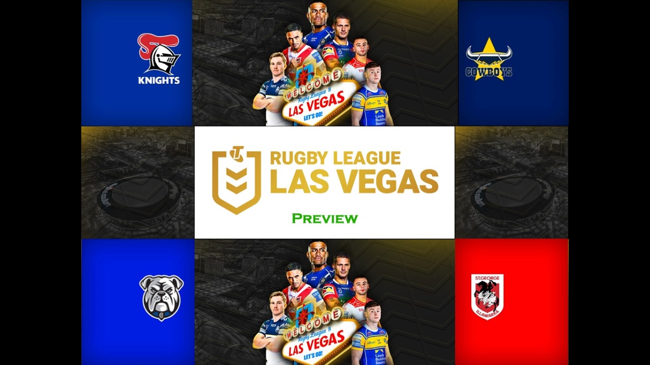 RUGBY LEAGUE IN VEGAS BABY!! | 2026 Rugby League In Vegas Preview