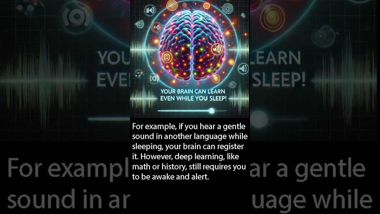 The Brain Never Sleeps: Fascinating Fact You Didn&rsquo;t Know!#shorts