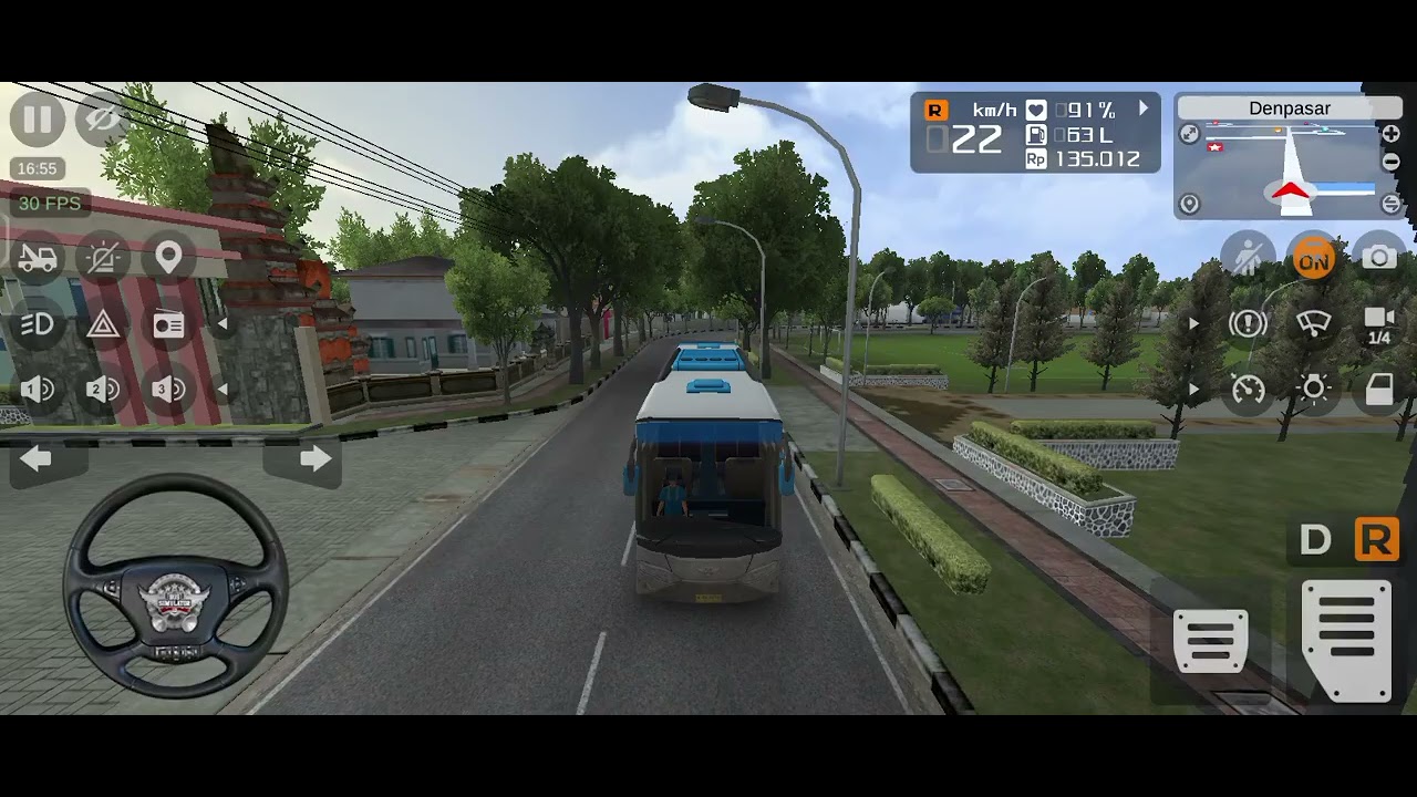 New bus simulator game goa trip 🌊🏖️⛱️..... With bus #100k 