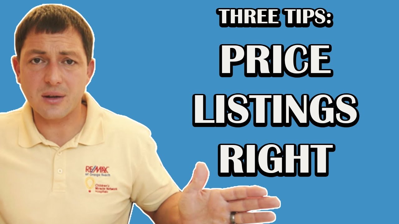 3 TIPS TO PRICE LISTINGS RIGHT | Real Estate Coaching