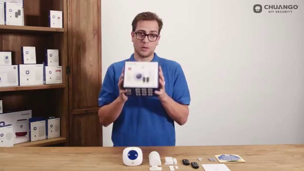 Chuango Open Box Video -- 105S On-Site Alarm System