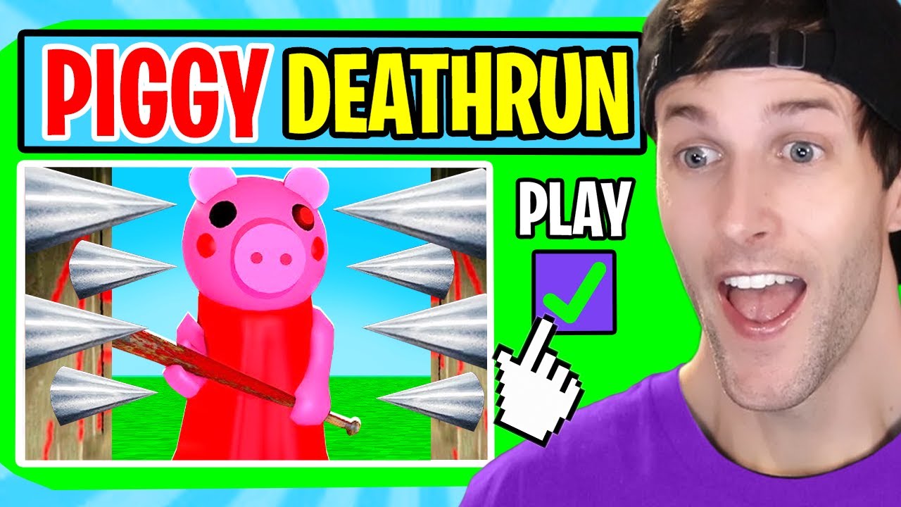 ROBLOX PIGGY *NEW* DEATH RUN GAMEMODE!! (Piggy Build Mode)