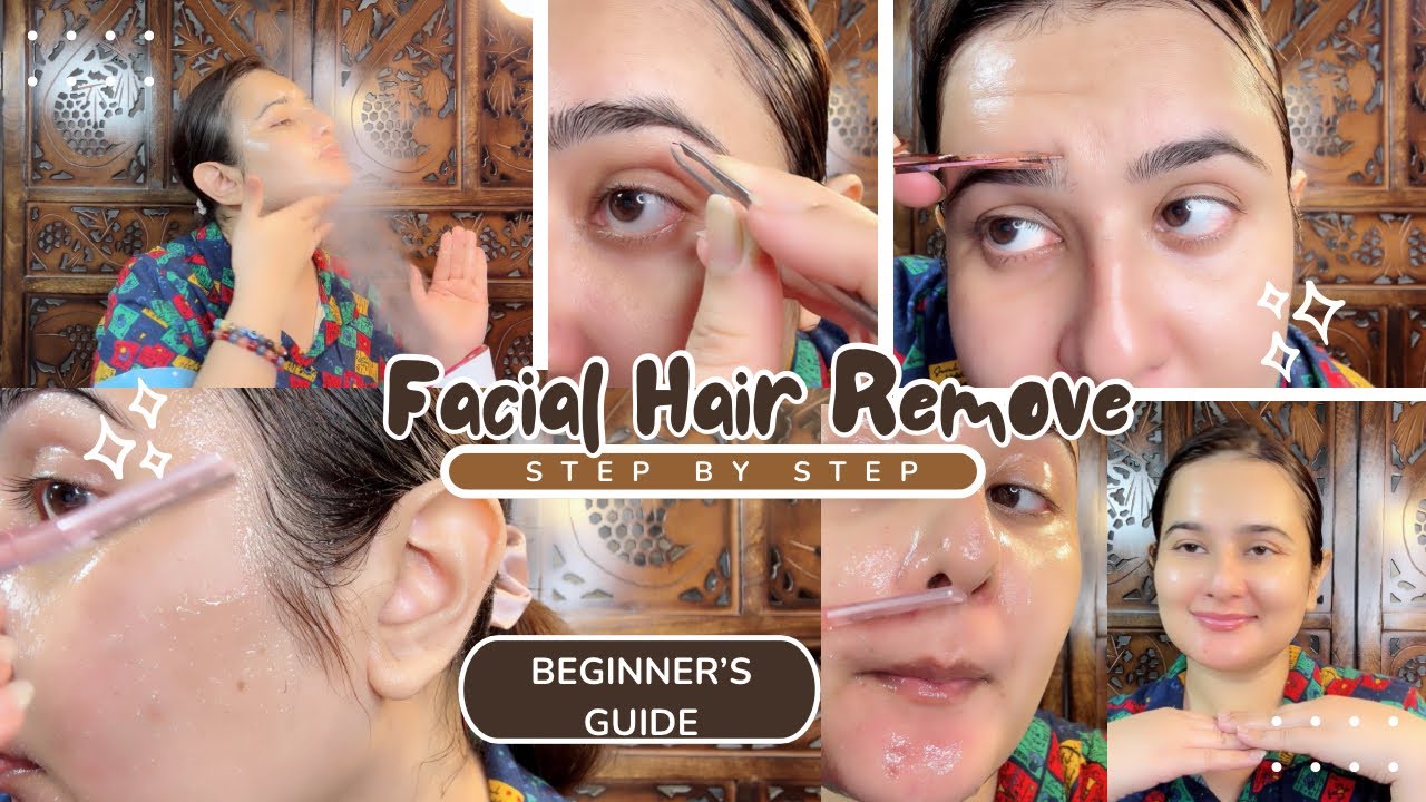 Facial Hair Remove / NO CUT , NO RASHES / Step By Step / Beginner's Guide / SWATI BHAMBRA 